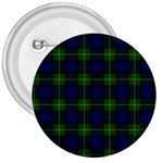 Gordon Tartan 3  Button