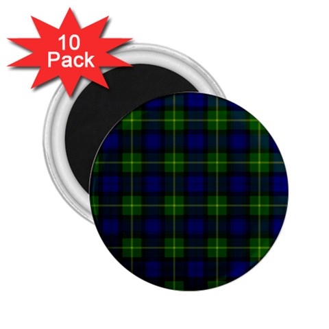 Gordon Tartan 2.25  Magnet (10 pack) from ArtsNow.com Front