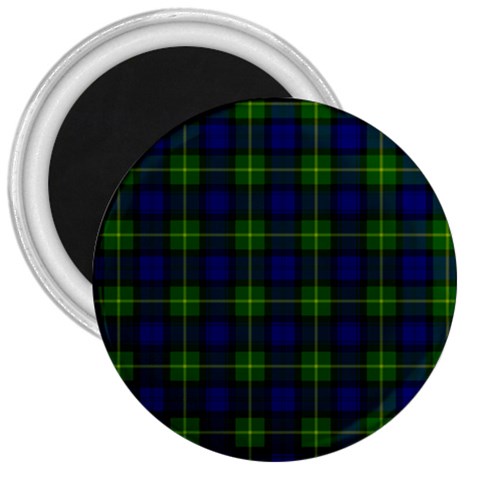 Gordon Tartan 3  Magnet from ArtsNow.com Front
