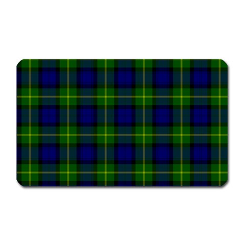 Gordon Tartan Magnet (Rectangular) from ArtsNow.com Front