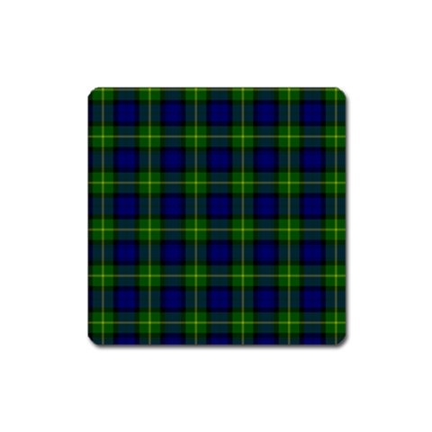 Gordon Tartan Magnet (Square) from ArtsNow.com Front