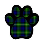 Gordon Tartan Magnet (Paw Print)