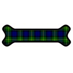 Gordon Tartan Magnet (Dog Bone)