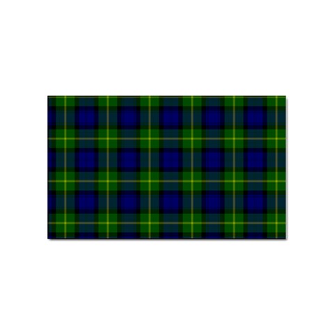 Gordon Tartan Sticker Rectangular (10 pack) from ArtsNow.com Front