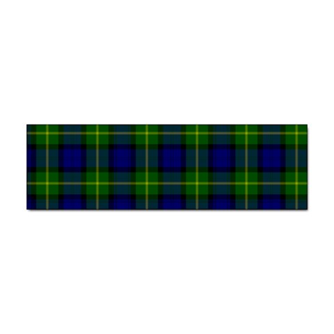Gordon Tartan Sticker Bumper (10 pack) from ArtsNow.com Front
