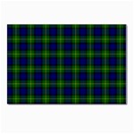 Gordon Tartan Postcard 5  x 7 