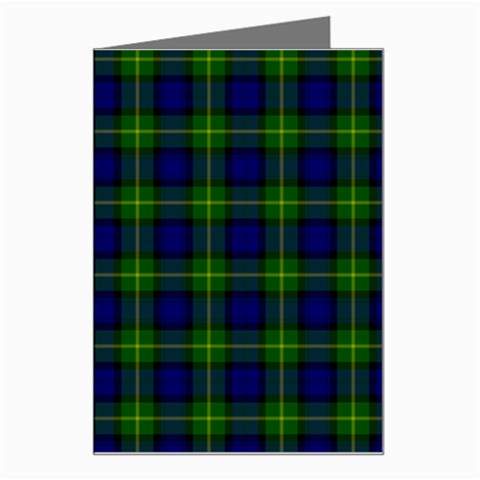 Gordon Tartan Greeting Card from ArtsNow.com Left