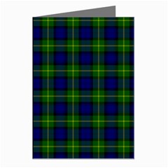 Gordon Tartan Greeting Cards (Pkg of 8) from ArtsNow.com Left