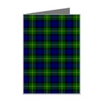 Gordon Tartan Mini Greeting Card