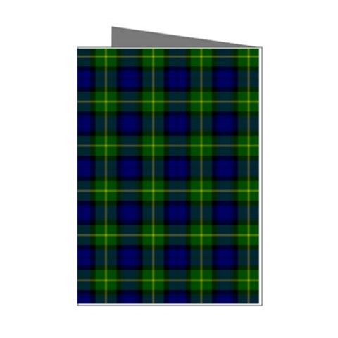 Gordon Tartan Mini Greeting Cards (Pkg of 8) from ArtsNow.com Left