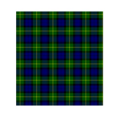 Gordon Tartan Greeting Card 4.5  x 6  from ArtsNow.com Back Cover