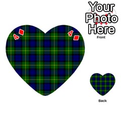 Gordon Tartan Playing Cards 54 (Heart) from ArtsNow.com Front - Diamond4
