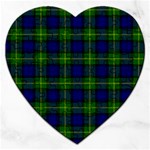 Gordon Tartan Jigsaw Puzzle (Heart)
