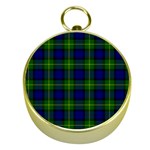 Gordon Tartan Gold Compass