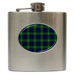 Gordon Tartan Hip Flask (6 oz)