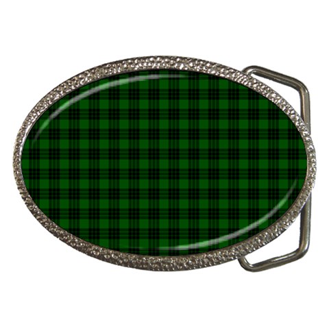 Graham Tartan Belt Buckle from ArtsNow.com Front