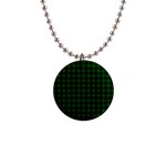 Graham Tartan 1  Button Necklace