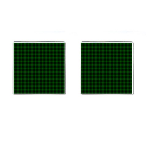 Graham Tartan Cufflinks (Square) from ArtsNow.com Front(Pair)