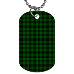 Graham Tartan Dog Tag (Two Sides) from ArtsNow.com Back