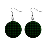 Graham Tartan 1  Button Earrings