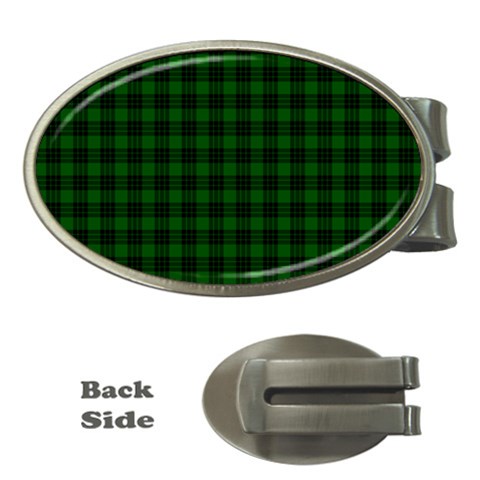 Graham Tartan Money Clip (Oval) from ArtsNow.com Front