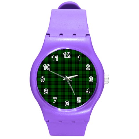 Graham Tartan Round Plastic Sport Watch (M) from ArtsNow.com Front