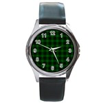Graham Tartan Round Metal Watch