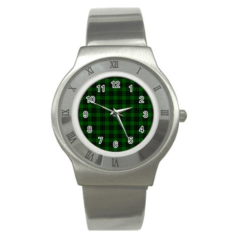 Graham Tartan Stainless Steel Watch from ArtsNow.com Front