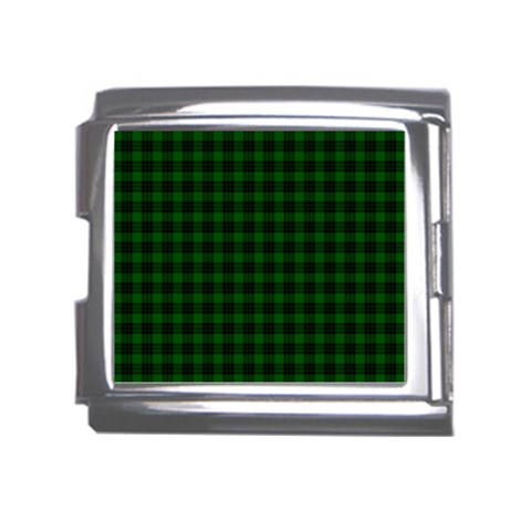 Graham Tartan Mega Link Italian Charm (18mm) from ArtsNow.com Front