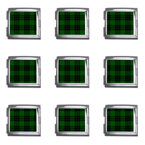Graham Tartan Mega Link Italian Charm (9 pack) from ArtsNow.com Front