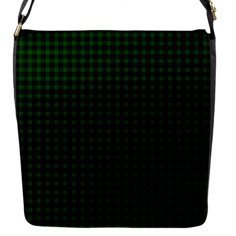 Graham Tartan Flap Closure Messenger Bag (S) from ArtsNow.com Front
