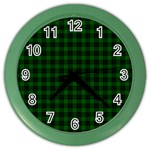 Graham Tartan Color Wall Clock