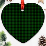 Graham Tartan Ornament (Heart)