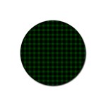 Graham Tartan Rubber Coaster (Round)