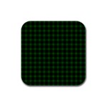 Graham Tartan Rubber Square Coaster (4 pack)