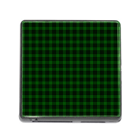 Graham Tartan Memory Card Reader (Square) from ArtsNow.com Front