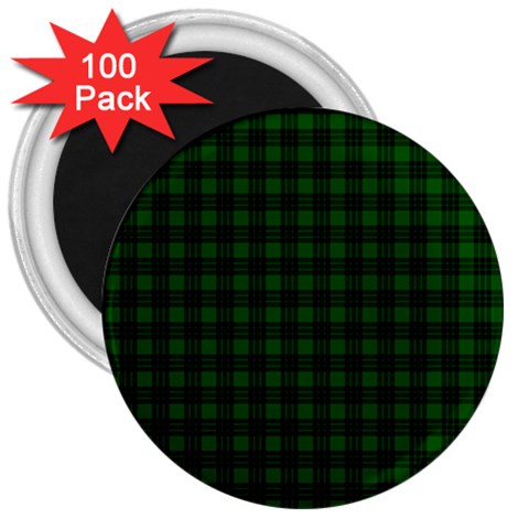 Graham Tartan 3  Magnet (100 pack) from ArtsNow.com Front