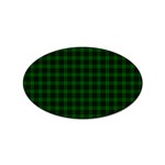 Graham Tartan Sticker Oval (100 pack)