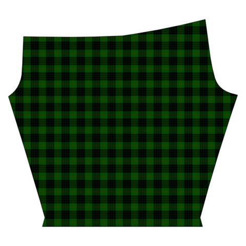 Gunn Tartan Yoga Cropped Leggings from ArtsNow.com Left