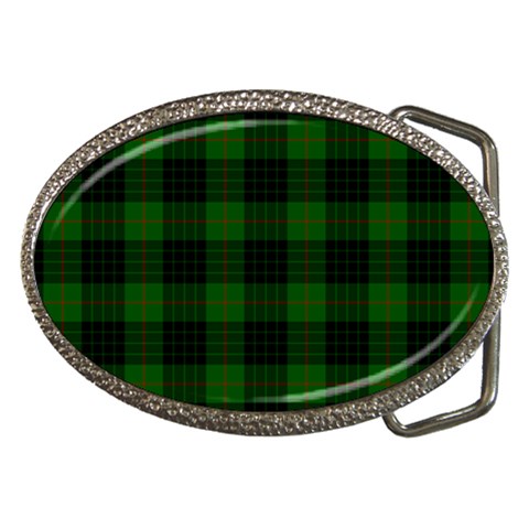 Gunn Tartan Belt Buckle from ArtsNow.com Front