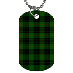 Gunn Tartan Dog Tag (Two Sides) from ArtsNow.com Back