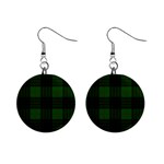 Gunn Tartan 1  Button Earrings