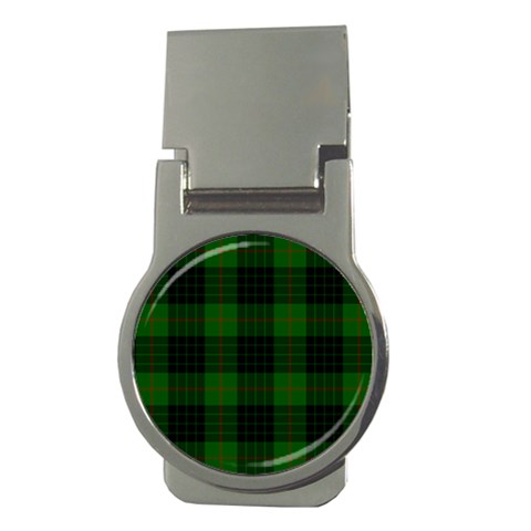 Gunn Tartan Money Clip (Round) from ArtsNow.com Front