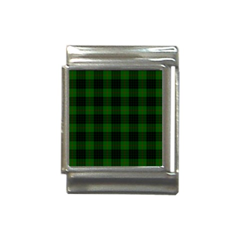 Gunn Tartan Italian Charm (13mm) from ArtsNow.com Front
