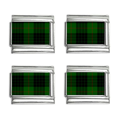Gunn Tartan 9mm Italian Charm (4 pack) from ArtsNow.com Front