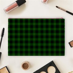 Gunn Tartan Cosmetic Bag (L) from ArtsNow.com Back