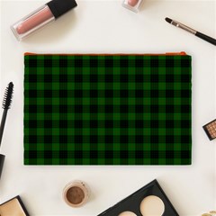 Gunn Tartan Cosmetic Bag (L) from ArtsNow.com Back