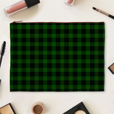 Gunn Tartan Cosmetic Bag (XL) from ArtsNow.com Front
