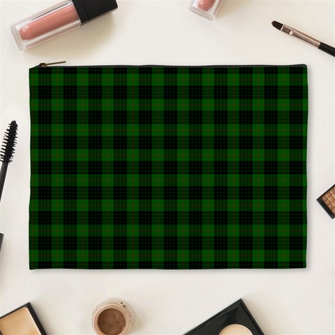Gunn Tartan Cosmetic Bag (XL) from ArtsNow.com Front