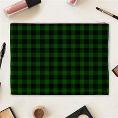 Gunn Tartan Cosmetic Bag (XL) from ArtsNow.com Back